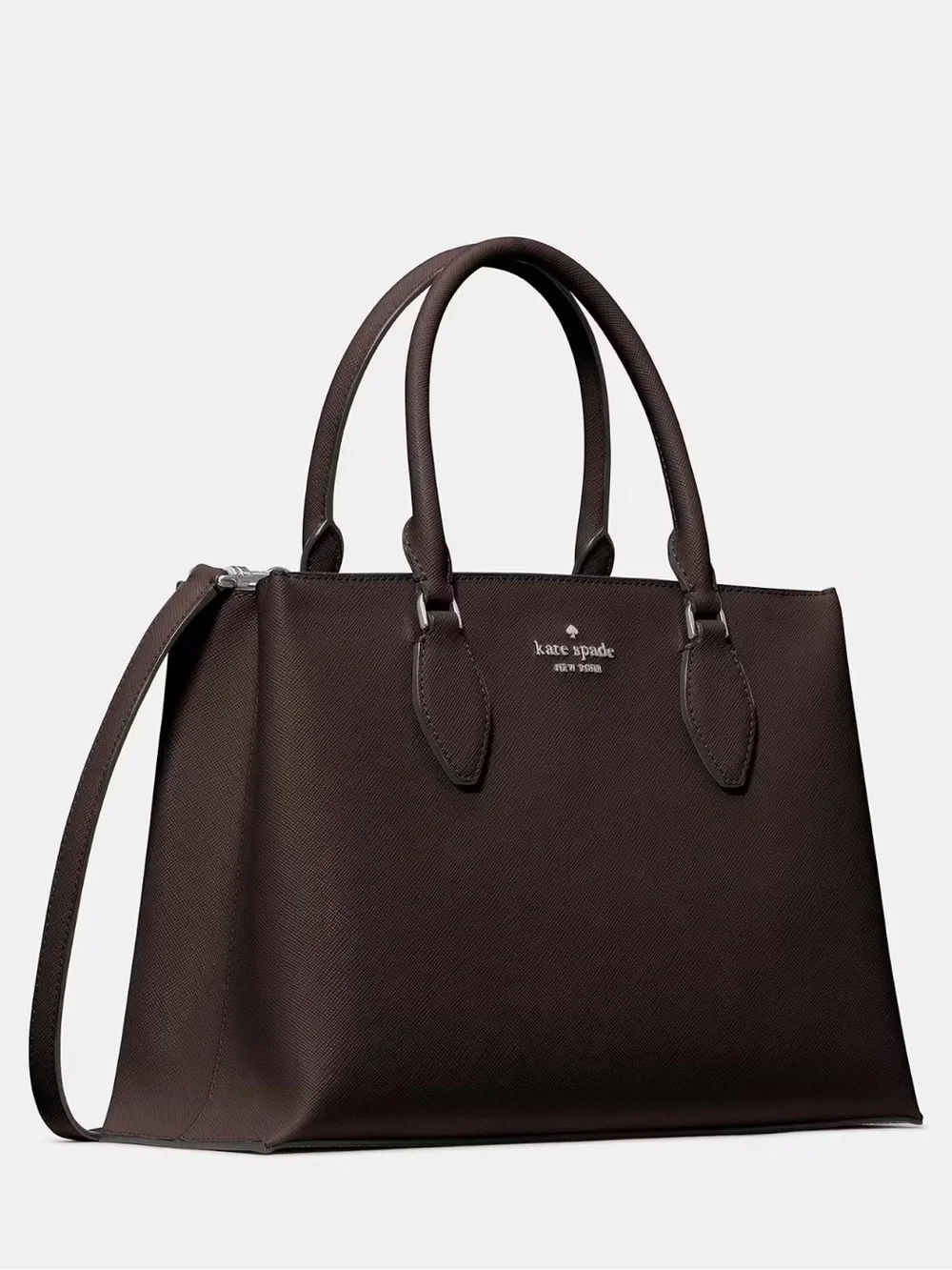 **NWT** KATE SPADE Rae Medium Satchel Crossbody Bag - Brown Hot Fudge